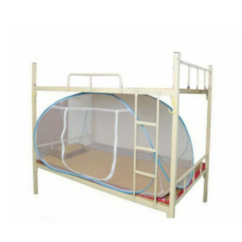

Pop Up Camping Tent Bed Canopy Foldable Mosquito Net Zipper Tent Queen King Size Netting Bedding Supplies Home Textile