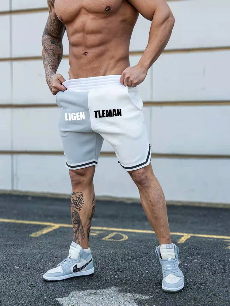 New men's Hip-hop shorts in spring and summer 2021 version leisure simple temperament hip hop fitness basketball rareness sports smart casual shorts mens Casual Shorts
