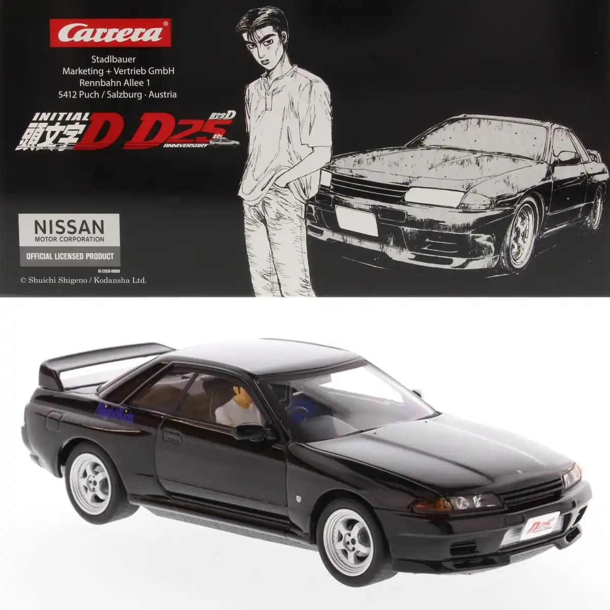 カレラスロットカーd132イニシャルd頭文字dトヨタtruenoスプリンターae86 藤原拓海 日産スカイラインgt R R32 中里毅 ダイキャスト 車のオモチャ Aliexpress