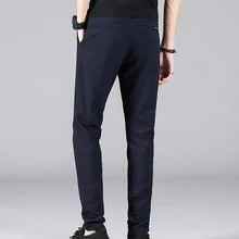 Мужские эластичные Повседневные Дышащие свободные спортивные брюки G66