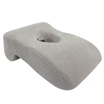 

Sleeping Pillow Slow Rebound Memory Cotton Hole Nap Pillow Office Students Licking Pillow Hand Pillow