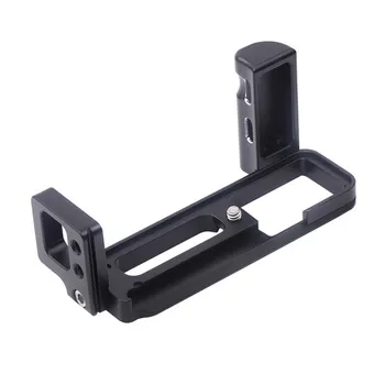 

Quick Release Metal L Bracket Tripod Grip for Fuji X-T200 Camera Vertical Shooting L Plate With 1/4''-20 threaded Mounting Holes