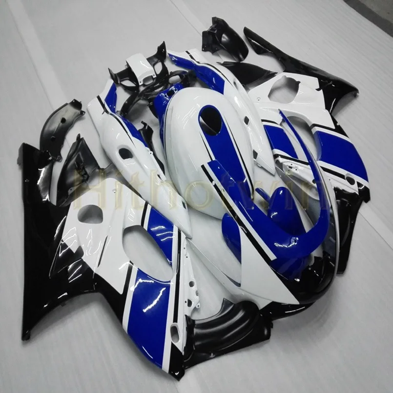 Капот мотоцикла на заказ для YZF600R Thunderent 1997-2007 моторные Обтекатели литьевой формы красный черный - Цвет: C