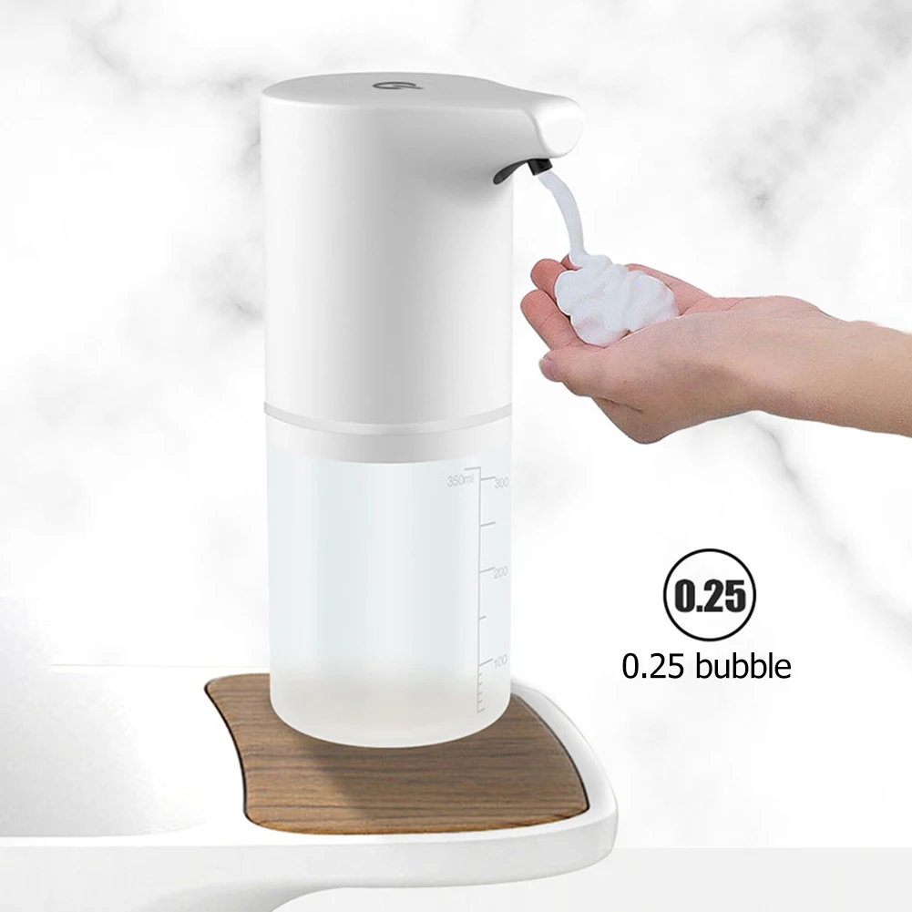 Gran oferta Dispensador automático de jabón con Sensor de inducción infrarrojo, dispositivo desinfectante de manos con carga USB, espuma sin contacto, accesorios para el baño LWyJnlZzj