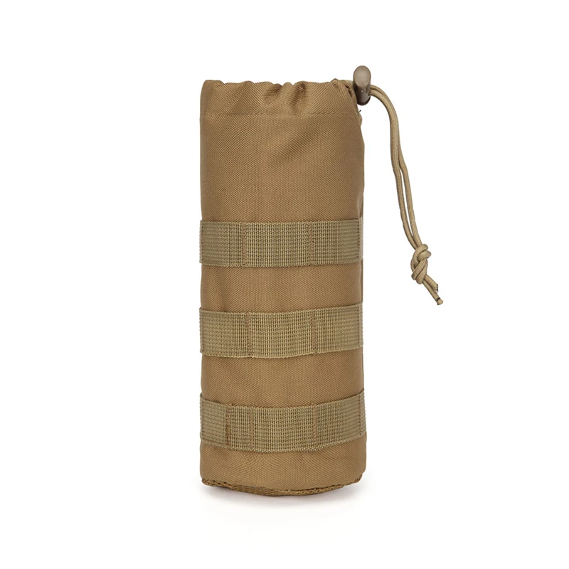 Цвет: желтый Тактическая Сумка Molle, Сумка для кемпинга, охоты, туризма, бутылки для воды, сумка Outdppr для выживания, держатель для чайника 600D, водонепроницаемая сумка для путешествий, военная сумка - Цвет: Цвет: желтый