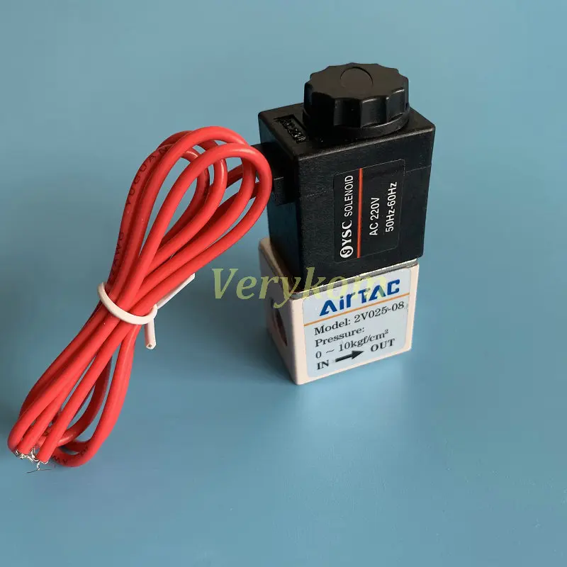 Válvula De Solenoide Neumática Eléctrica 2v025-08 24vdc Pt1/ | Meses - Foto 9