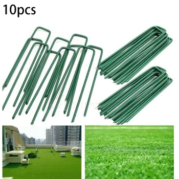 

For Artificial Grass U Shape Pins Turf Galvanised Tent Ground Pegs Yard