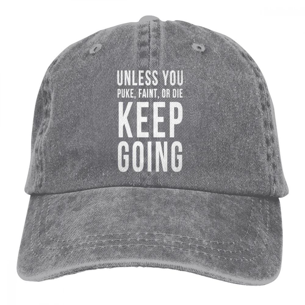 Если только вы не пухленькие или Умрите держать ход Casquette черный унисекс Мужские Женские джинсовые бейсболка с ремешком кепки Регулируемый Гольф папа шляпа