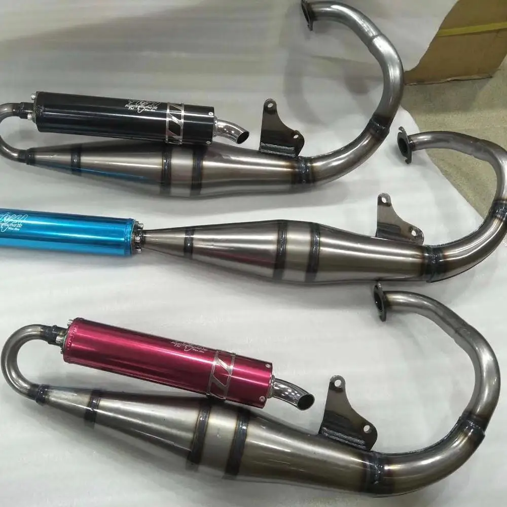 Dio50 Exhaust Pipe Racing 90cc 125cc Muffler Tuning Upgrade Bwsp Scooter Perfomance Modified Parts Dio 50 Exhaust Exhaust Systems Aliexpress