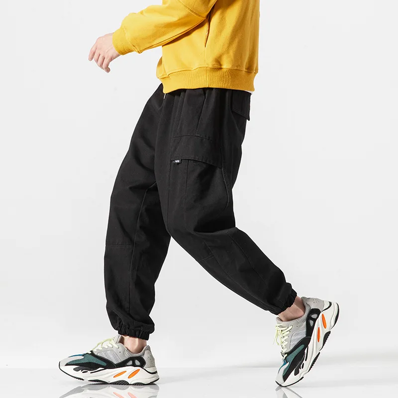 

2019 Autumn New Style Japanese-style Shadowless Wall Large Size Joint Casual Trousers M-5x Hk1936-p50