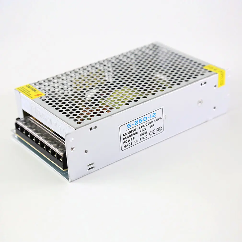 Cs-250-12 большой корпус безвентиляторный вход 110 v-230 v 12v20a компьютерные аксессуары