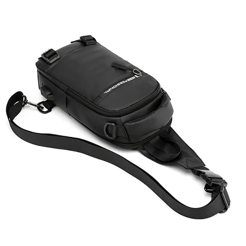 Usb наполнитель плоская сумка одно плечо диагональная многофункциональная грудь многослойная Сумка для хранения маленький рюкзак