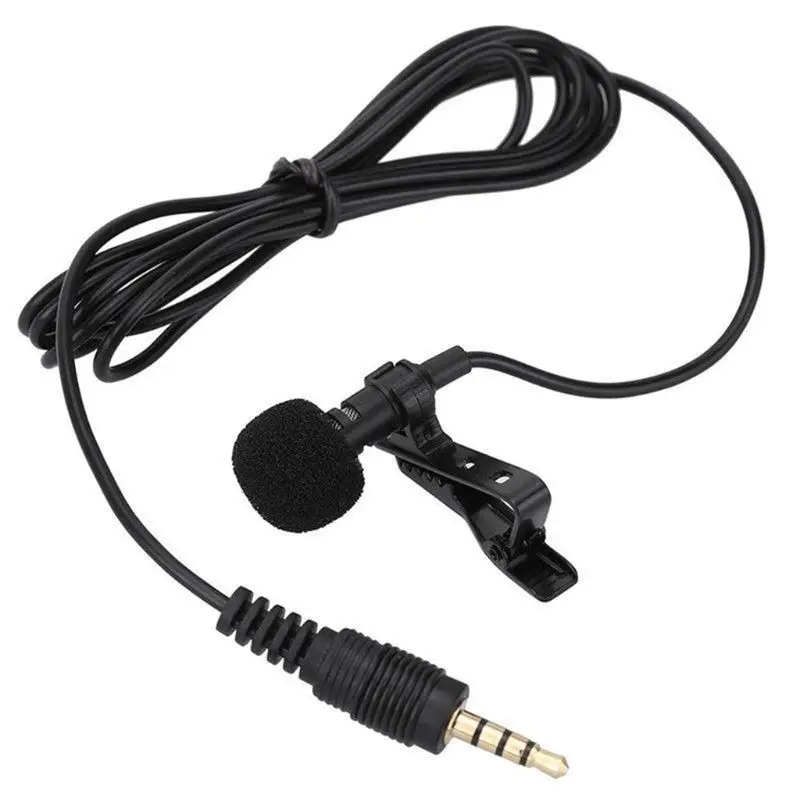 Portable External 3.5mm Hands-Free Wired Lapel
