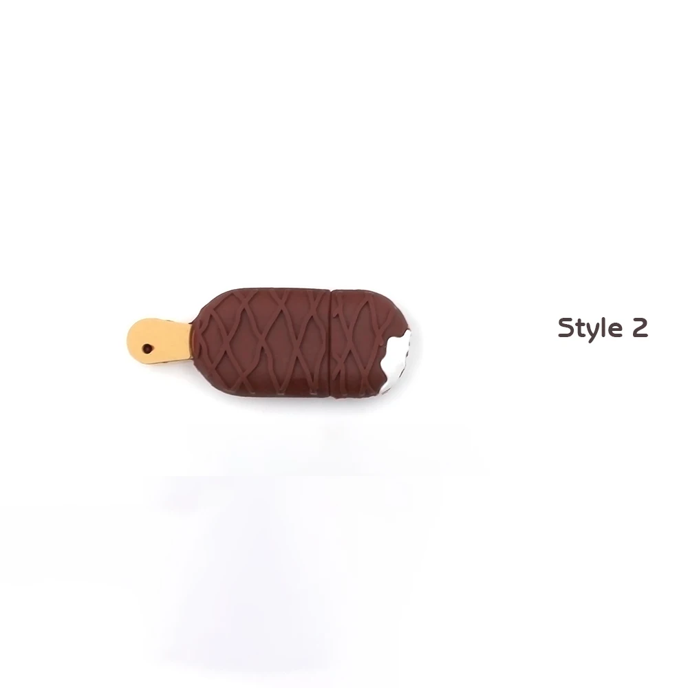 style 2 Usb флеш-накопитель, ручка-накопитель, мороженое, милый, 32 ГБ, 64 ГБ, карта памяти, 16 ГБ, 8 ГБ, u-диск, флеш-накопитель, внешнее хранилище, мультфильм, подарок, планшет - Цвет: style 2