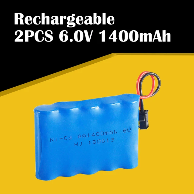 6v batterie 2400mah ni-mh bateria 6v nimh akku 6v größe AA wiederaufladbare  ni mh für beleuchtung rc auto spielzeug elektrische werkzeuge - AliExpress