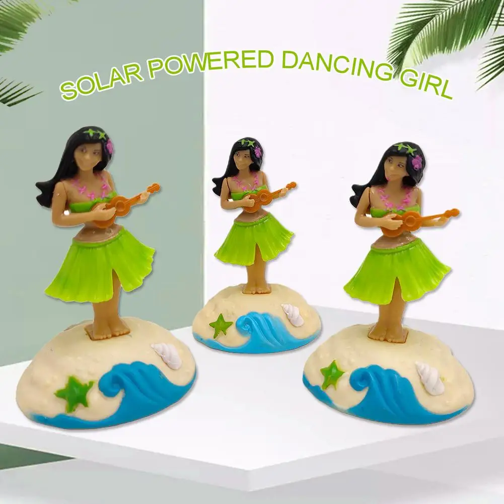 Car Accessories Interior Fashion Solar Powered Dancing Girl Swinging
Animated Bobble Dancer Toy Car Decor Kids Toys Gift