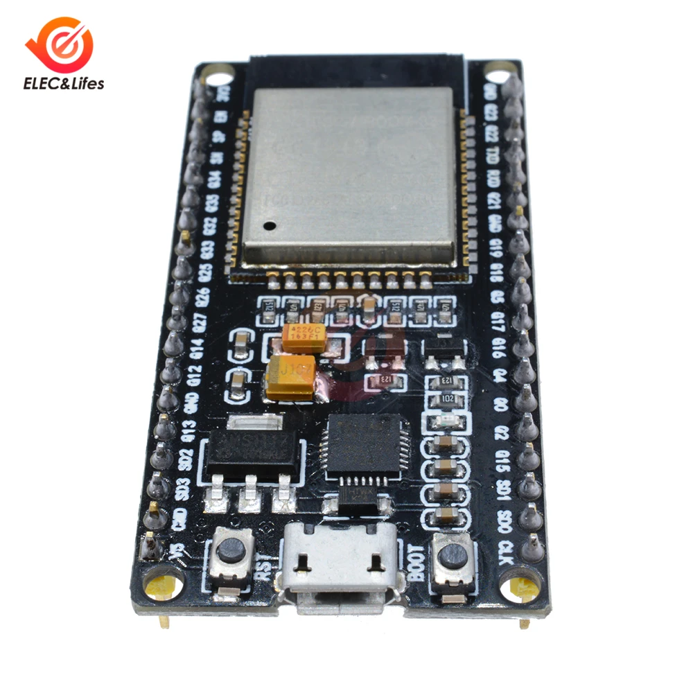 ESP-32S ESP-WROOM-32 ESP32 ESP-32 Bluetooth wifi макетная плата двухъядерный процессор для arduino MCU ESP-32 низкой мощности