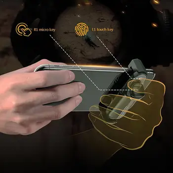 

for Pubg Mobile Game Trigger Bluetooth Wireless Joystick Gamepad For Ios Controller Mobile K8W2