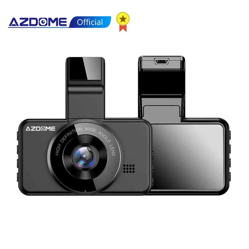 AZDOME M17 FHD 1080P автомобильный видеорегистратор ночного видения с двумя объективами