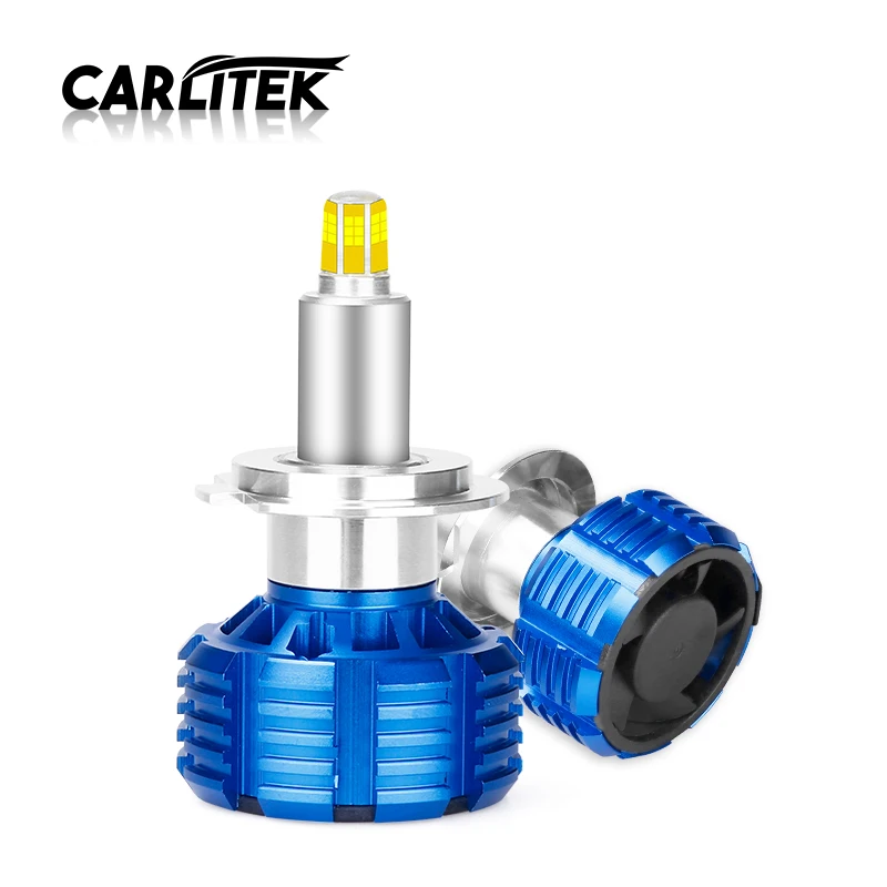CARLitek мини bombilla led h7 15000лм комплект автомобильных фар 9005 H1 12-Sides 6000K CSP 9006 H3 H11 фронтальный led para cabeza