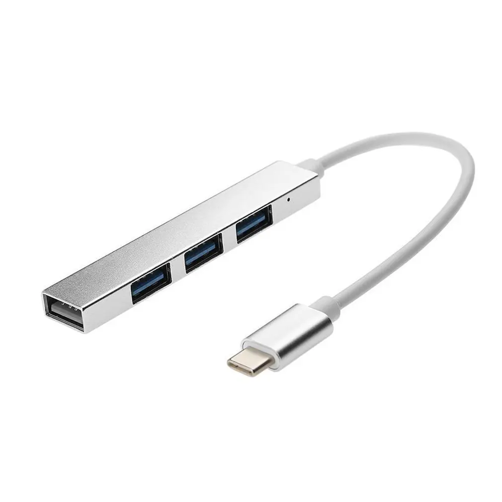 Usb type-C адаптер 4 в 1 конвертер разветвитель Многофункциональный USB 3,1 концентратор аксессуары для электроники