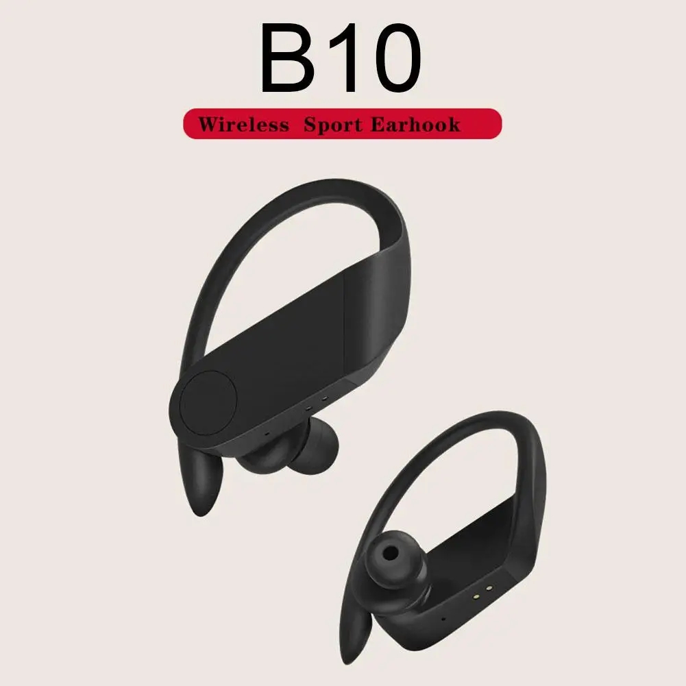 

B10 Sport Wireless Earphone TWS Stereo Bluetooth 5.0 Noise Reduction Headphones For Running With Wireless Charging Function