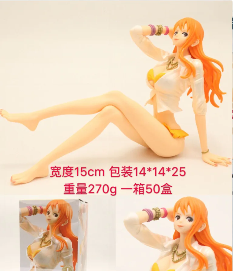 

One Piece/Navigation New World 2 after Spring Festival One Piece Glitter Glam Swimwear Nami Garage Kit Decoration Model