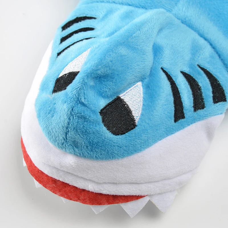 Funny Shark Fleece Pet Costume 5