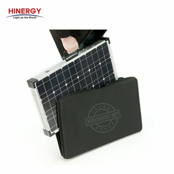 

Hinergy Portable Camping Charger PV Solar Kits 12v Folding Solar Panel Price for Caravan Rv Yacht