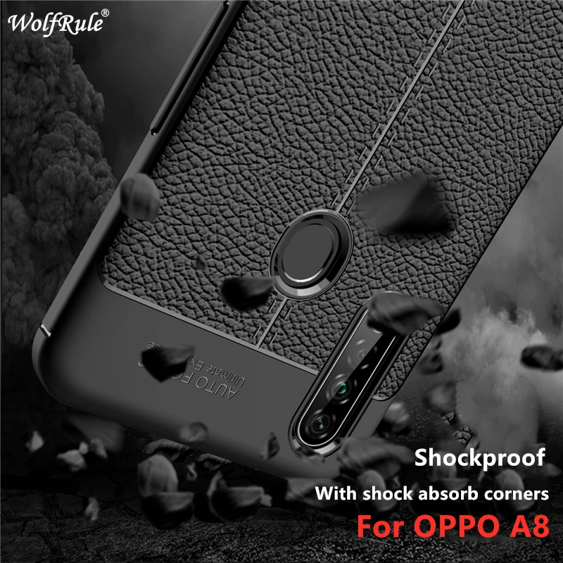 

For OPPO A31 Case Capa Shockproof Soft Back TPU Bumper Protective Phone Case For OPPO A8 Cover Coque Funda Case OPPO A31 2020 A8