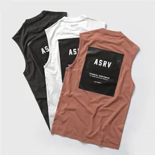 Мужской фитнес-тренд, для бега, спорта, тренировок, чистый хлопок, эластичность, впитывает пот, Быстросохнущий жилет