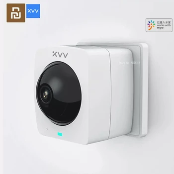 

For Xiaomi Xiaovv Smart Panoramic IP Camera HD 1080P 360 Panoramic AI Humanoid Detection Night Version Work with Mijia App