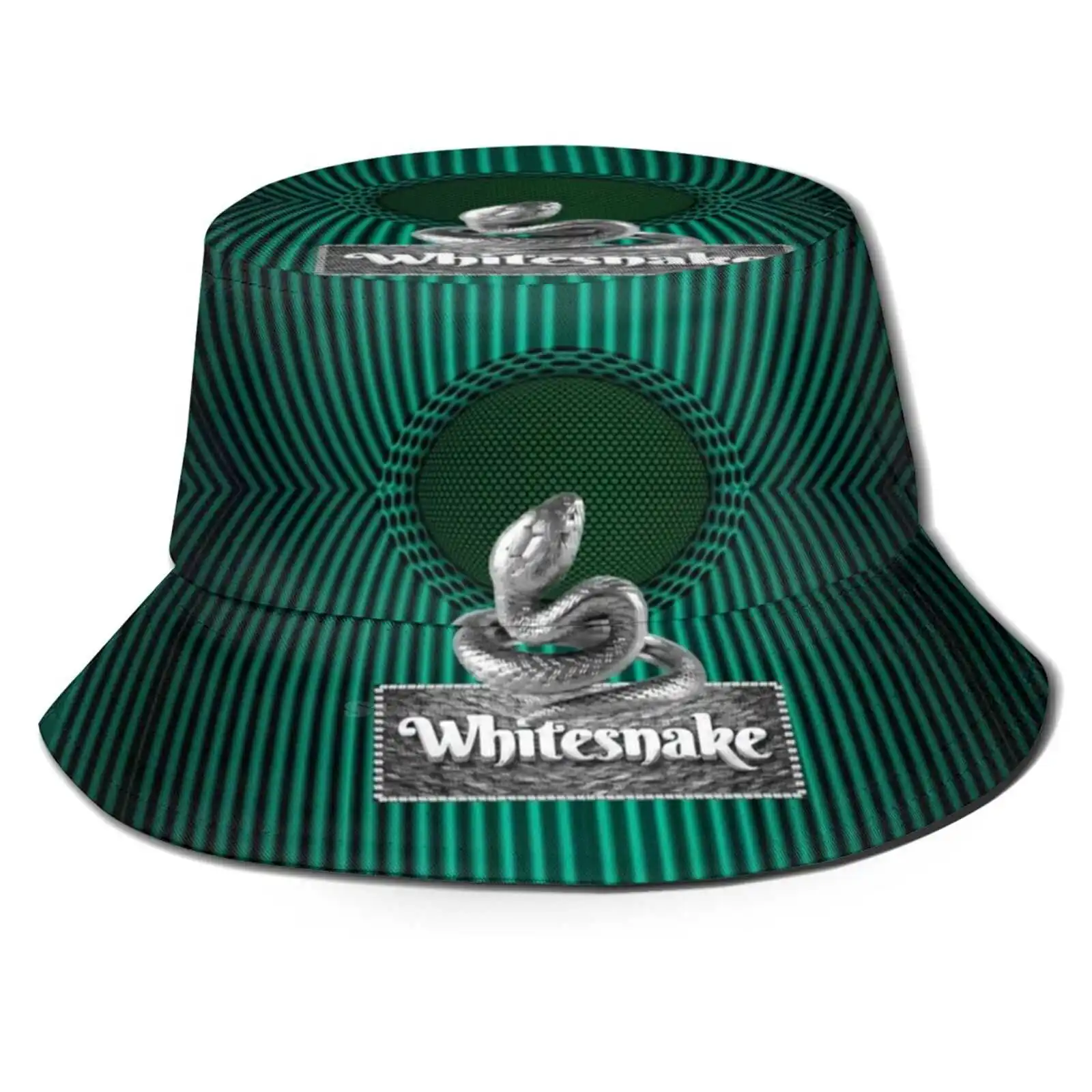 Whitesnake ( 2 ) Causal Cap Secchielli Cappello White Snake Whitesnake Snake Piton Sonaglio Veleno Pitone Vipers Decorazioni Serpente
