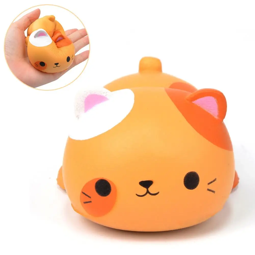 

Cartoon Cat Squishies Squeeze Super Slow Rising Scented Stress Reliever squash toy Scented Relieves Stress Adult Toy