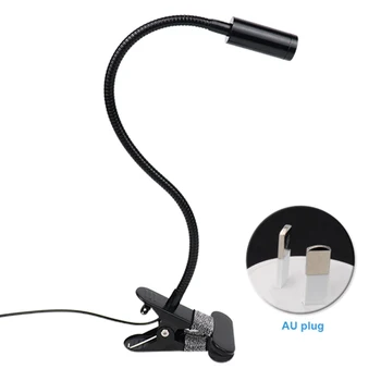 

Home Office Eye Caring Studying Computer Modern Making Up Flexible USB Plug Dimmable LED Desk Lamp Bedside Clip On Reading Light