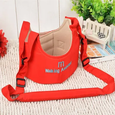 Red Herbabe Baby Walker, мягкая детская сумка, рюкзак-поводок, Поводок для детей, эластичный пояс для детей, обучающий ходьбе - Цвет: Red