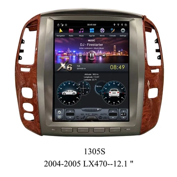 

Car Radio Player GPS Navigation PX6 Tesla Bluetooth Screen Android 9 Multimedia For LEXUS LX470 2004 2005 2006 Stereo Head Unit
