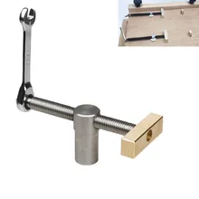Pince de serrage réglable en laiton, étau de fixation en laiton pour établi de menuiserie, outil de charpentier pour trou de 20MM