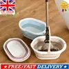 Foldable Mop Bucket Collapsible Portable Wash Basin Dishpan With Handle For UK ► Photo 1/6