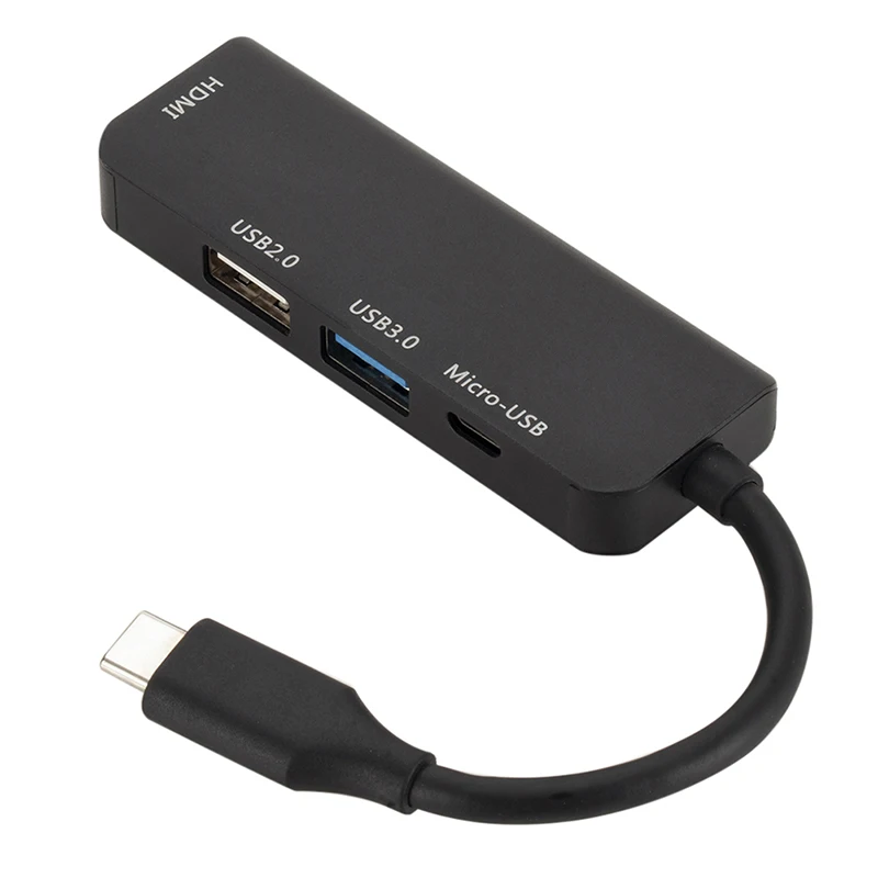 USB концентратор типа C к HDMI USB2.0/USB3.0/HDMI/Micro USB 1080P адаптер для компьютера ТВ-проектор для iPod смартфон ТВ коробка