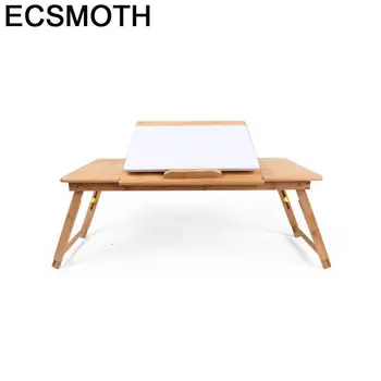 

Ordinateur Portable Escritorio Mesa Portatil Schreibtisch Tafel Bed Bamboo Bedside Laptop Stand Tablo Study Desk Computer Table