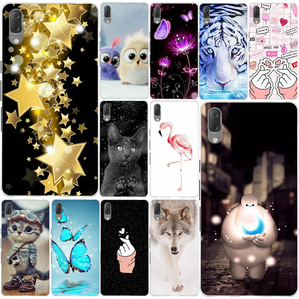 

For Sony Xperia L3 Case Cover Soft Silicone Protective Phone Back For Sony Xperia L3 Cover Printed funda for Sony Xperia l3 Case