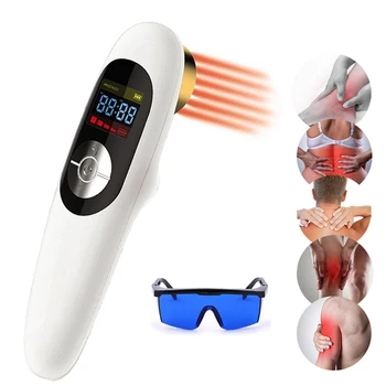 

808nm cold laser therapy pain relief therapy laser acupuncture.