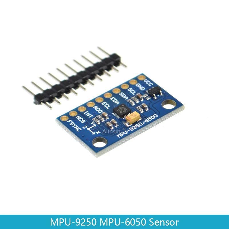 SPI IIC/I2C GY-9250 9-осевое отношение + гироскоп акселератор магнитометр сенсорная плата