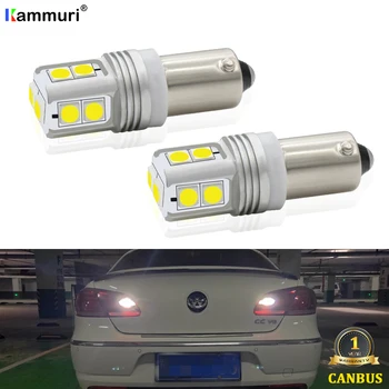 

2PCS Xenon Error Free White Bay9s H21W 64136 LED Bulbs for 2009-2012 Volkswagen VW CC LED Backup Reverse Lights