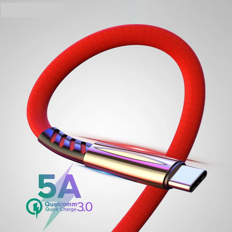 Surper зарядка 5A Usb C кабель 3A флэш-кабель синхронизации Usb type C кабель для передачи данных для Redmi Note 8 K20 samsung Galaxy S10 S9 S8 type-C кабель