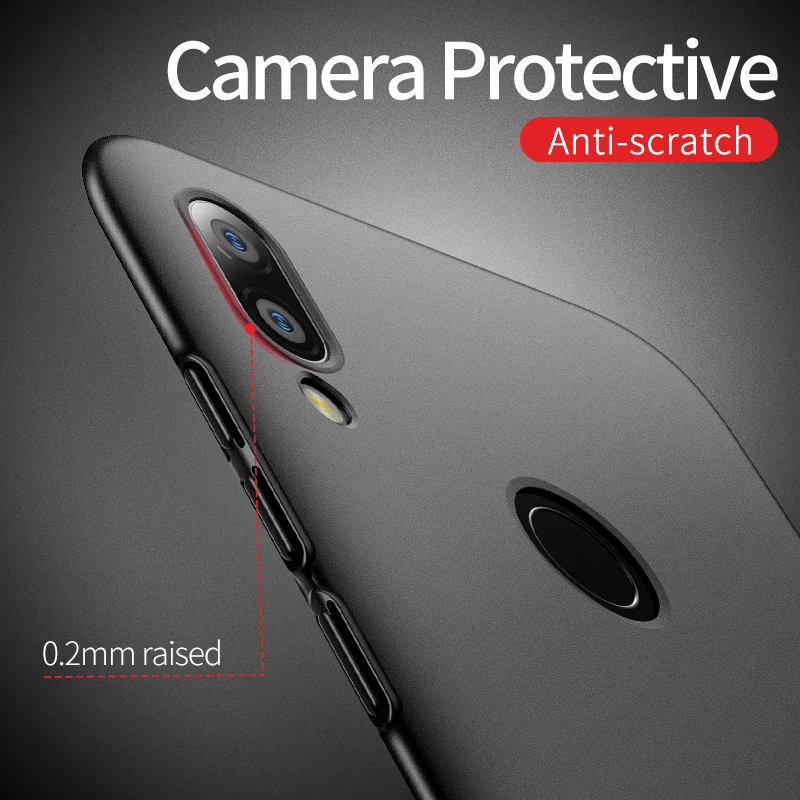 Redmi Note 7 Чехол Msvii матовый чехол для Xiaomi Redmi Note 7 8 Pro Global чехол Xaomi Чехол-держатель с кольцом для Xiaomi Note 8 Pro Чехол