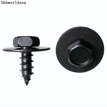 

Shhworldsea Baffle Mud Tapping Fastener Retainer Screw Clips For Toyota