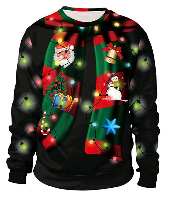 Ugly Weihnachtspullover Herren Uideazone Ugly Christmas Pullover