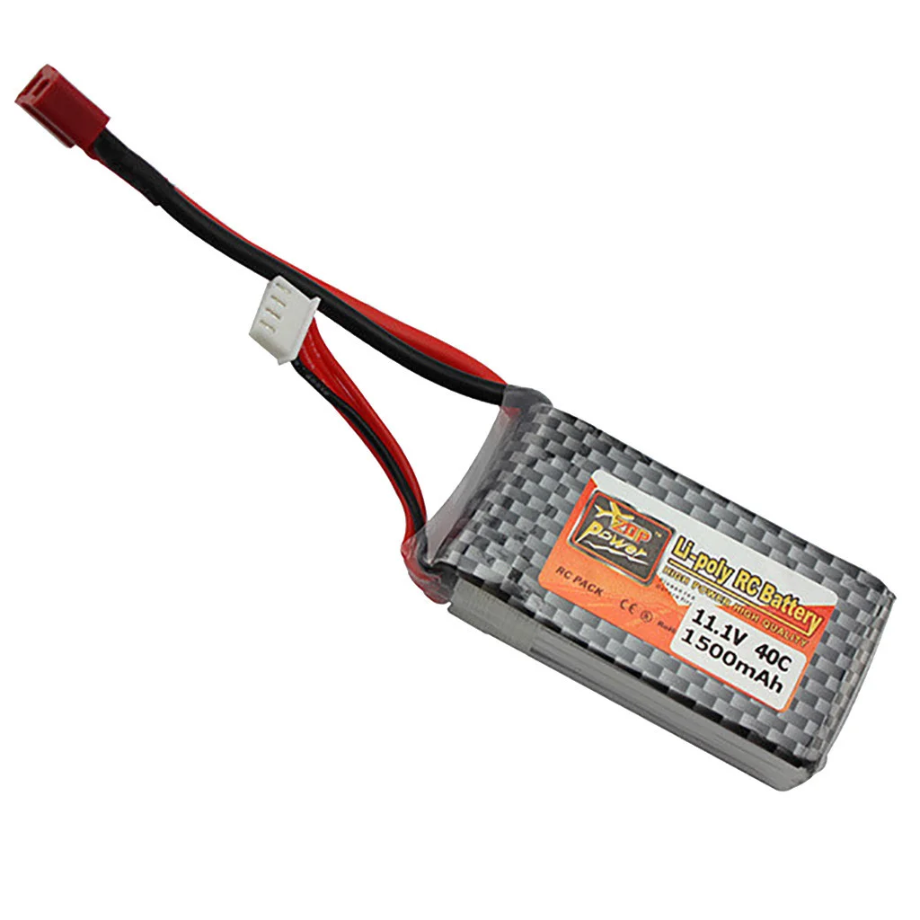 Батарея 1 шт. Lipo Zop Power 11 В 1500 мАч 3s 40c Max 60c Xt60 Разъем T для радиоуправляемого